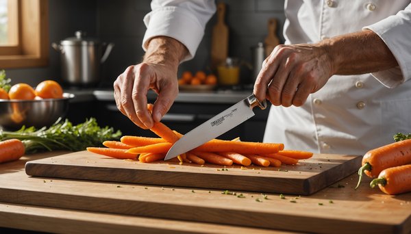 Comment utiliser un grand couteau pour une cuisine efficace